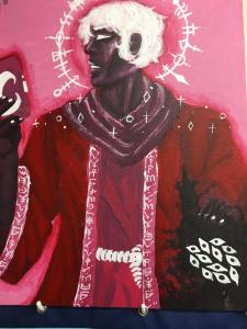 Faith H: acrylic