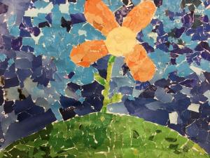 Jayla S: mosaic, grade 7