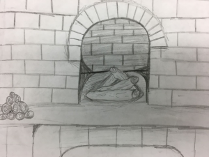 Sara J: pencil, grade 7